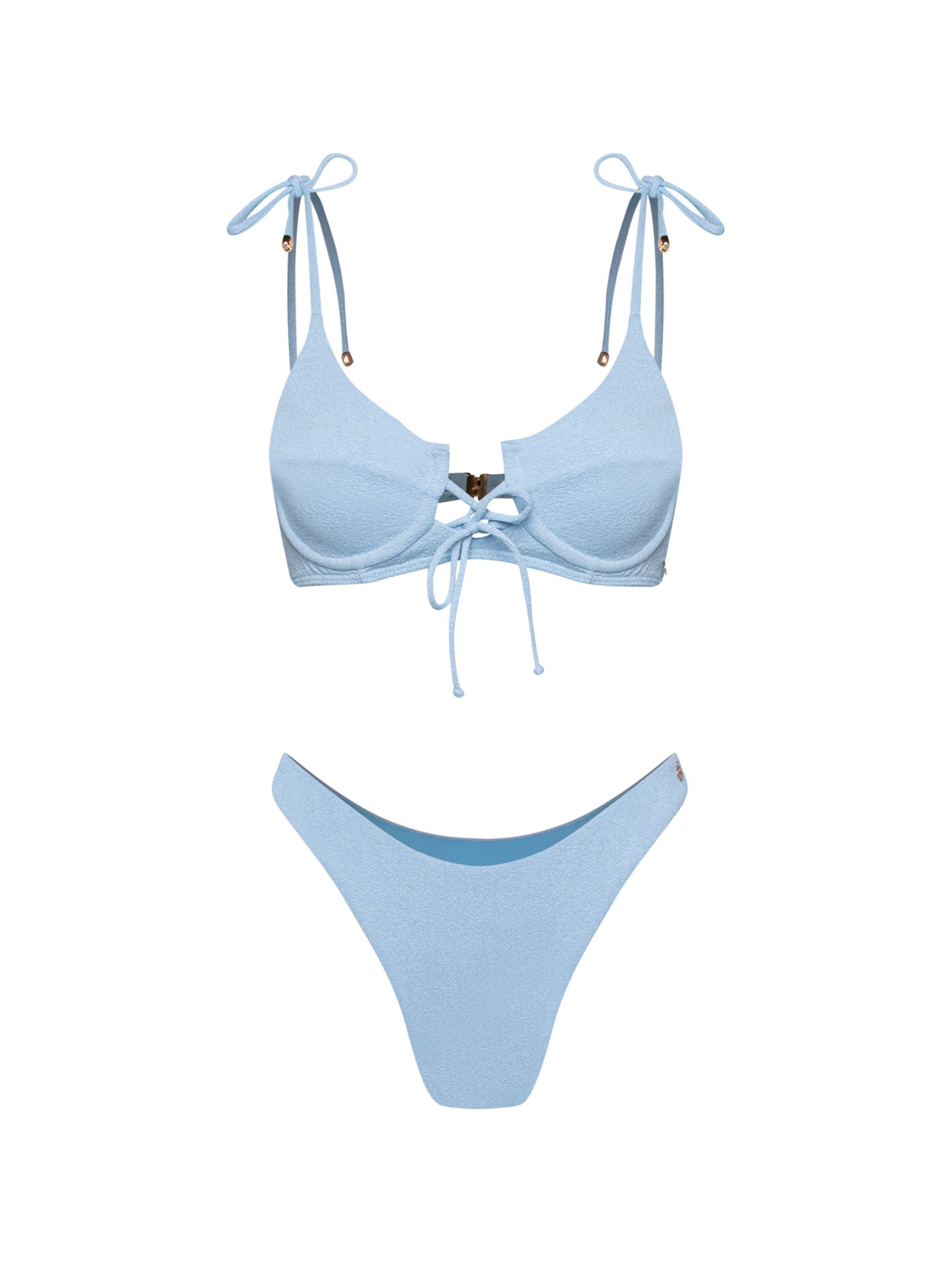 top biquíni Aquamarine Azul Suntime