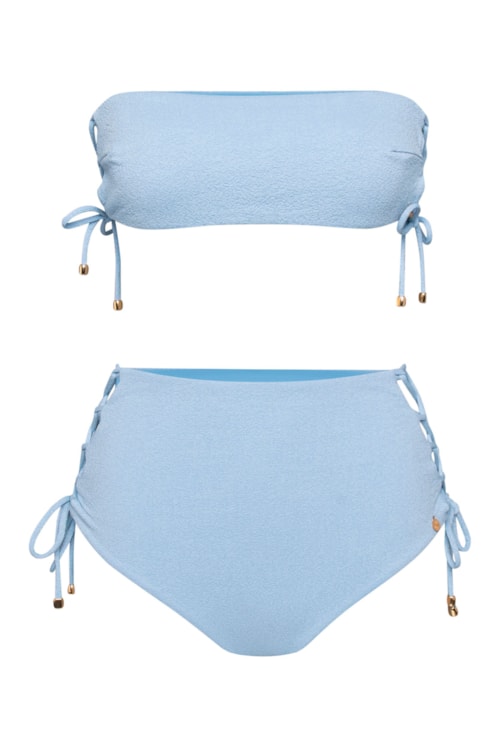 top biquíni Aquamarine Ligia – Azul