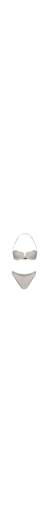 top biquíni Conchas - Off White
