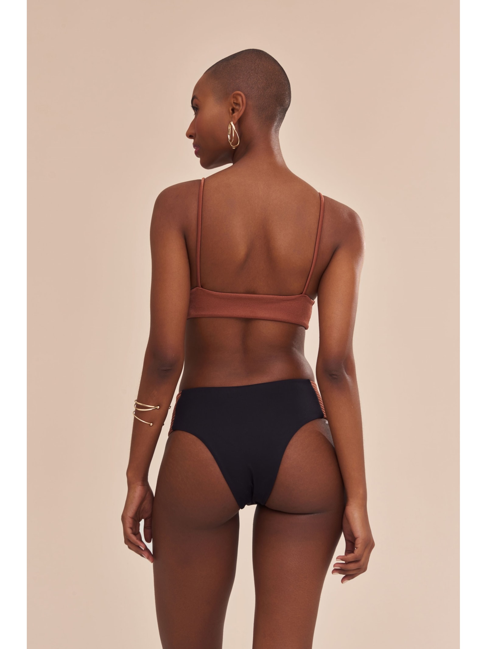 top biquíni Falésias Fabi Preto Suntime