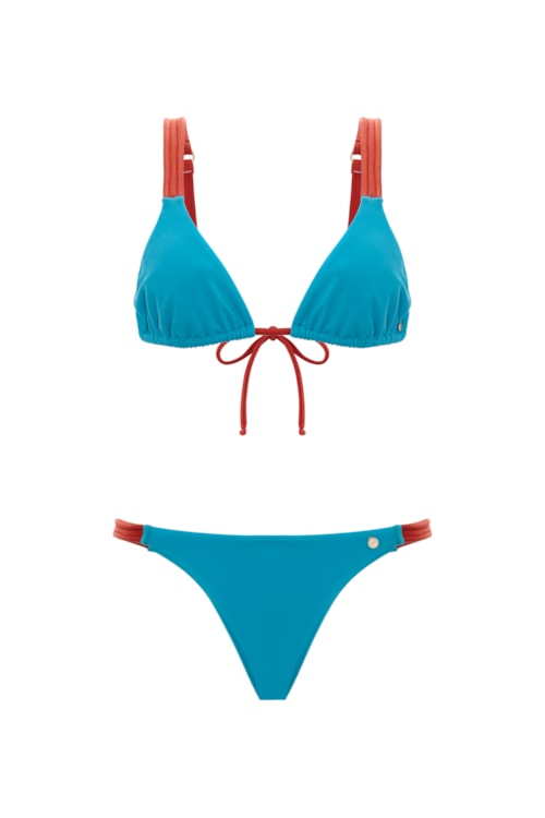 top biquíni Falésias Maria Azul Céu