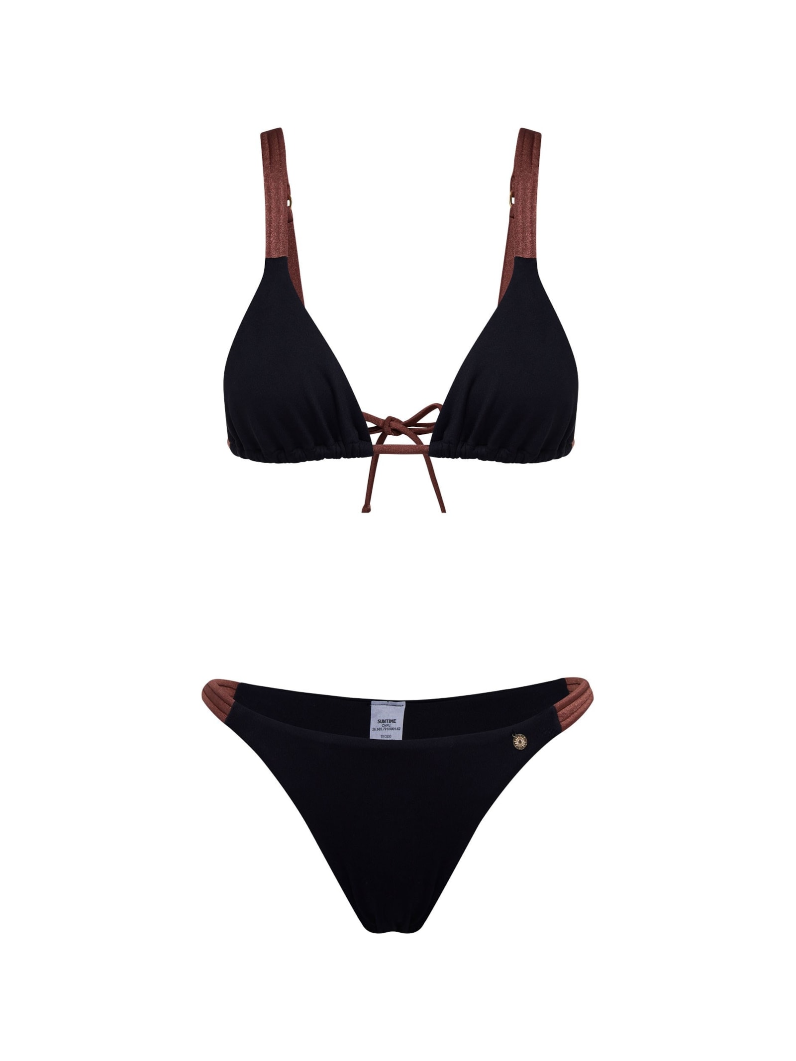 top biquíni Falésias Maria Preto Suntime