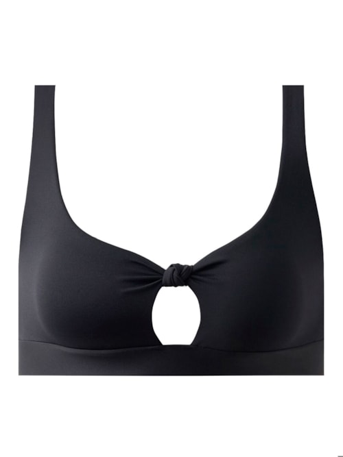 Top Biquíni Indonesia Eco - Preto