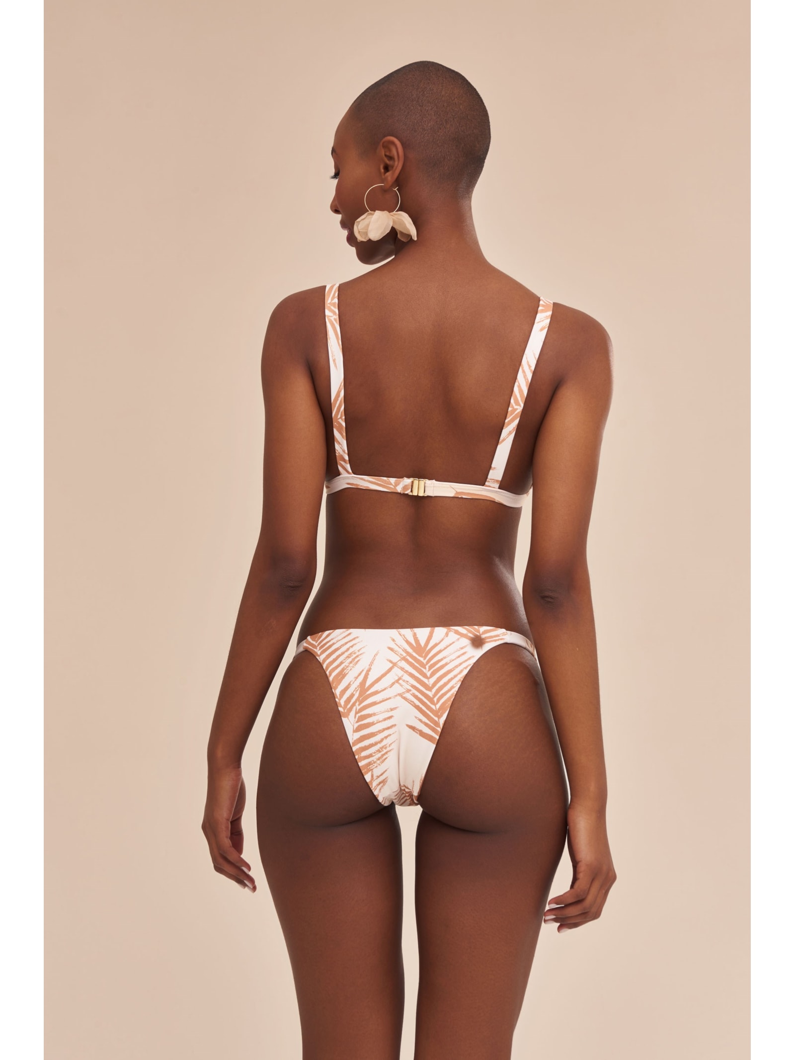 top biquíni Palms Fiorella Bege Suntime