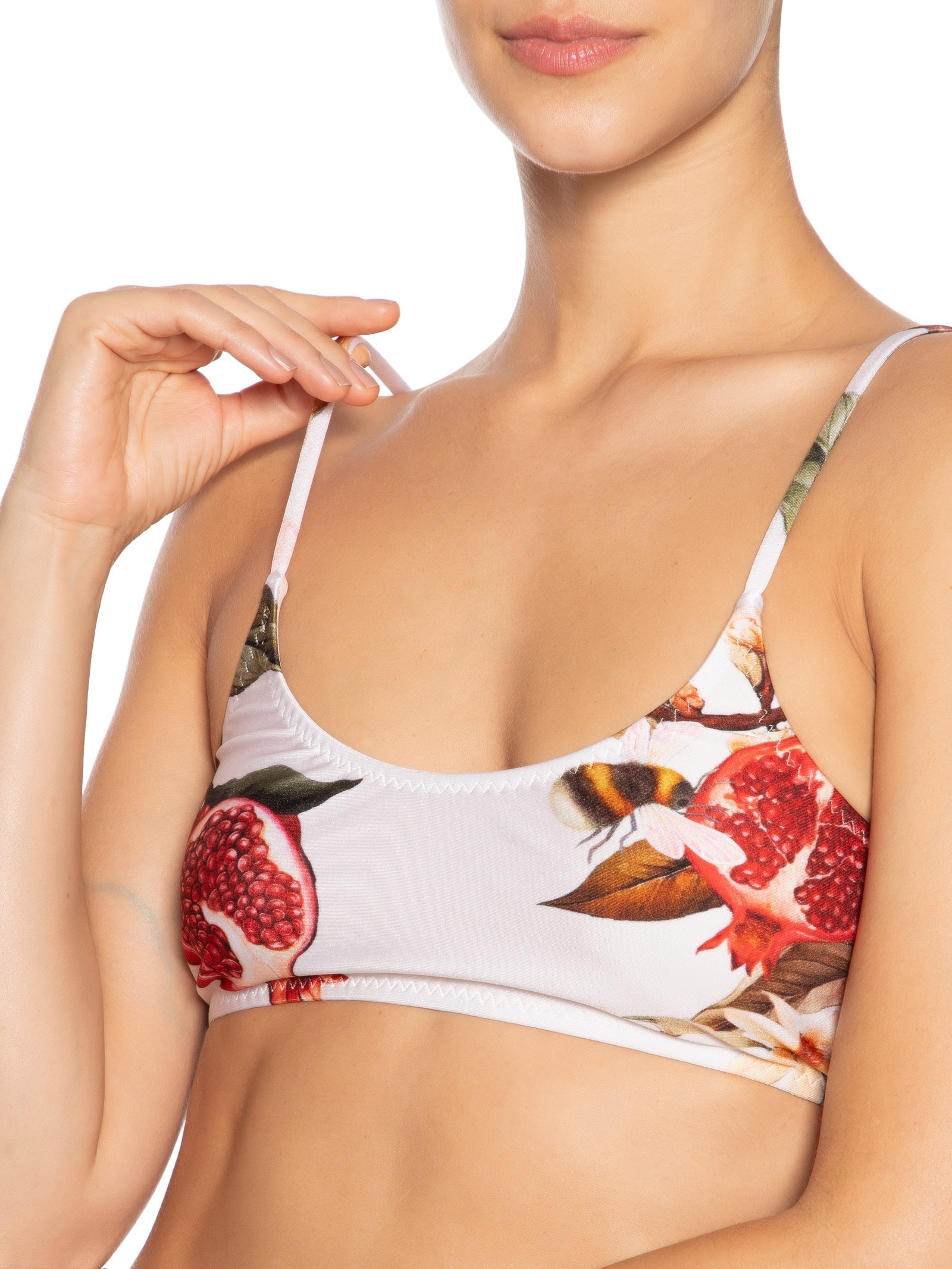 Top Biquíni Romã Off White Armory