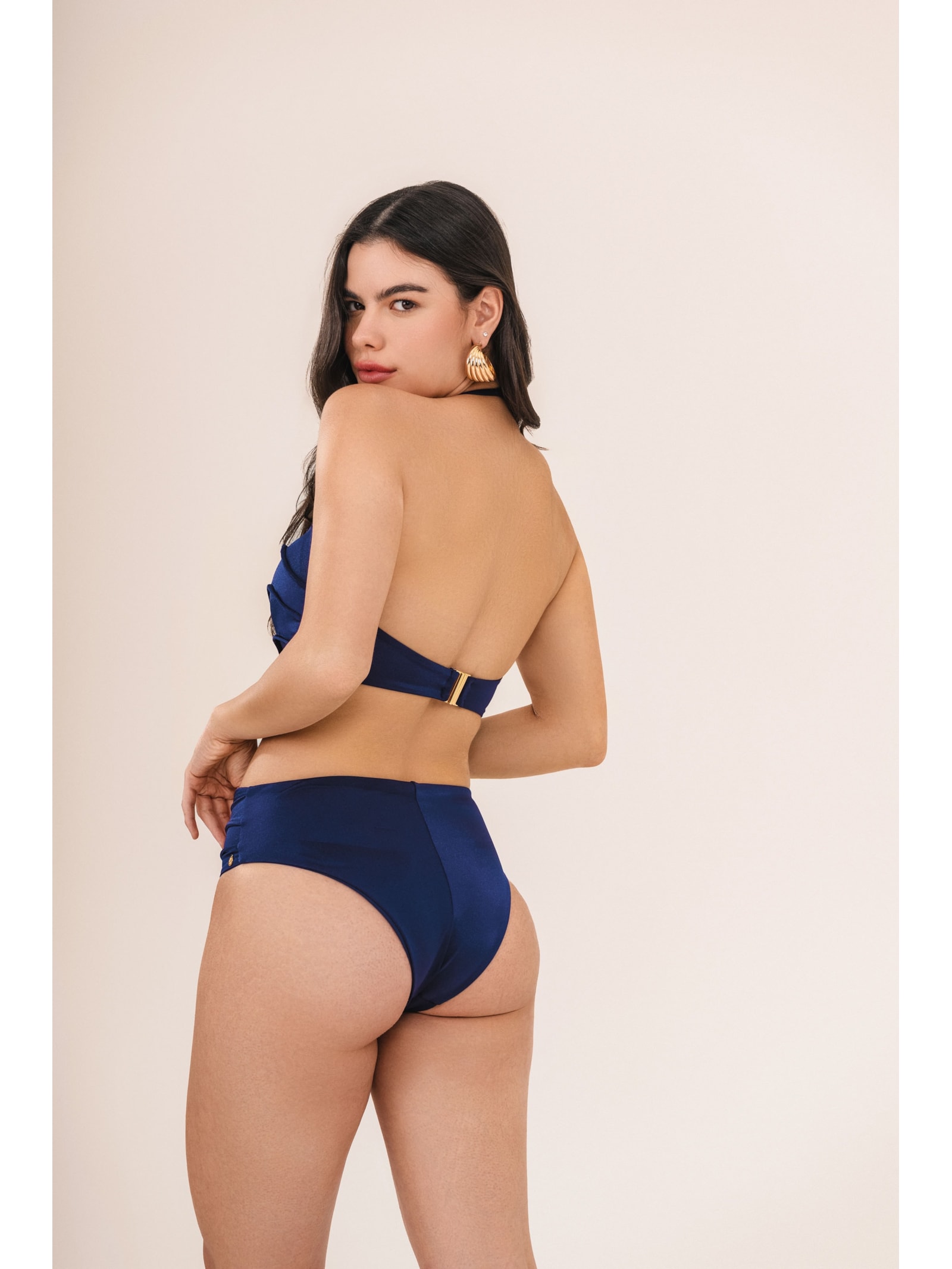 top biquíni Strapless Iemanjá Marinho Suntime