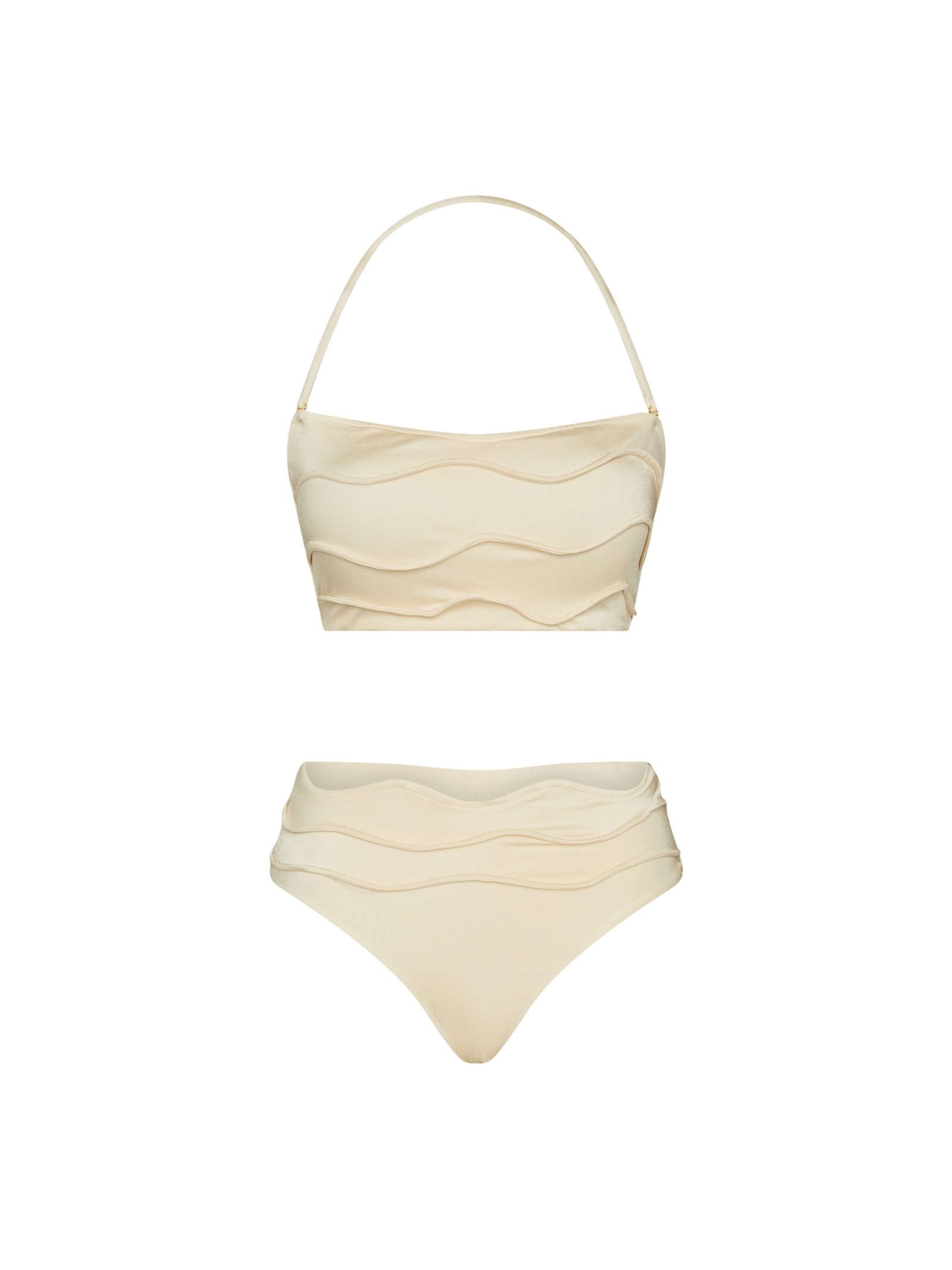 top biquíni Strapless Iemanjá Pérola Suntime