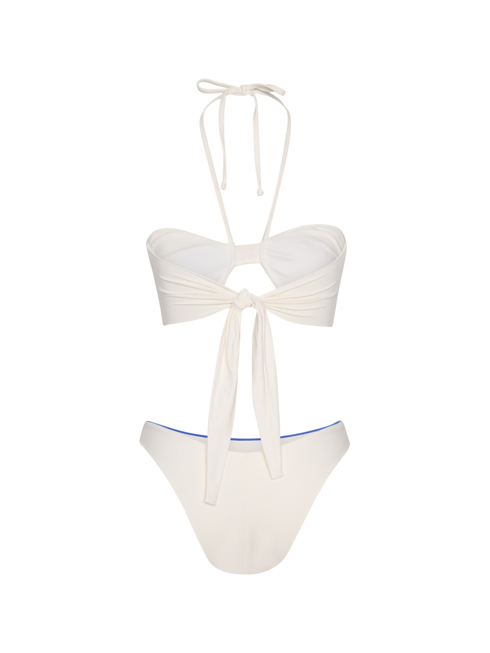 top biquíni Strapless Marinière Azul Suntime