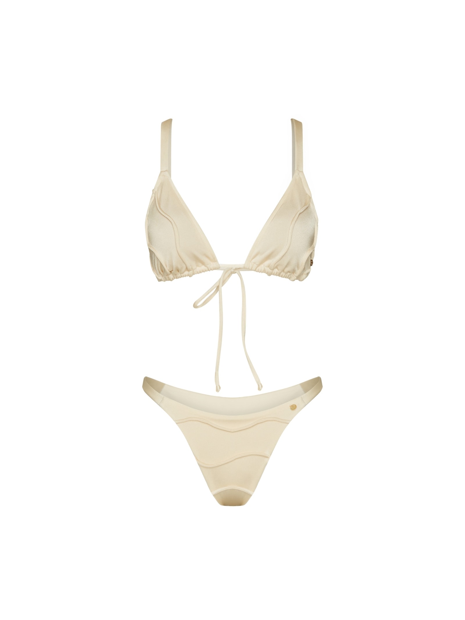 top biquíni Triângulo Iemanjá Pérola Suntime