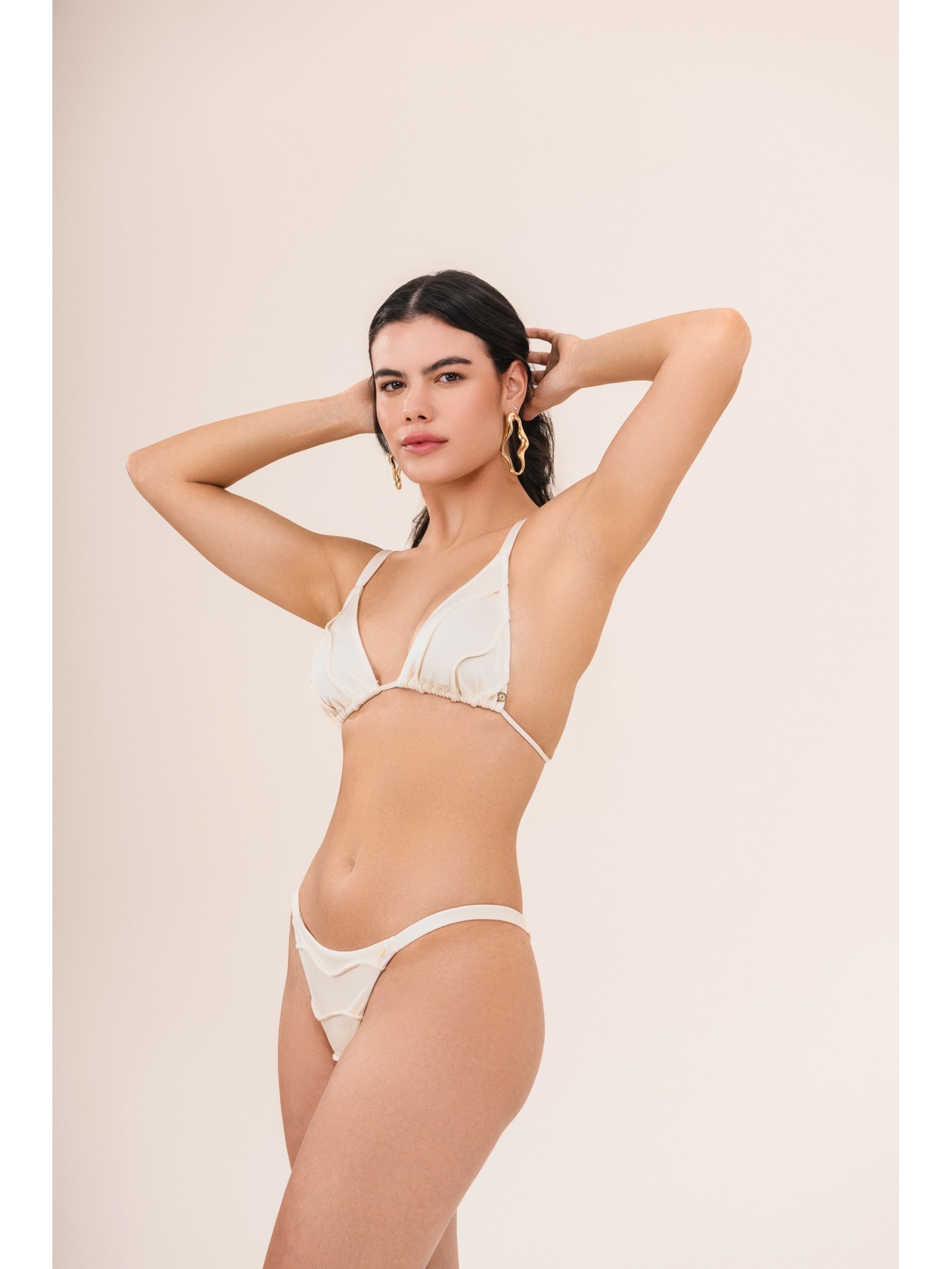 top biquíni Triângulo Iemanjá Pérola Suntime