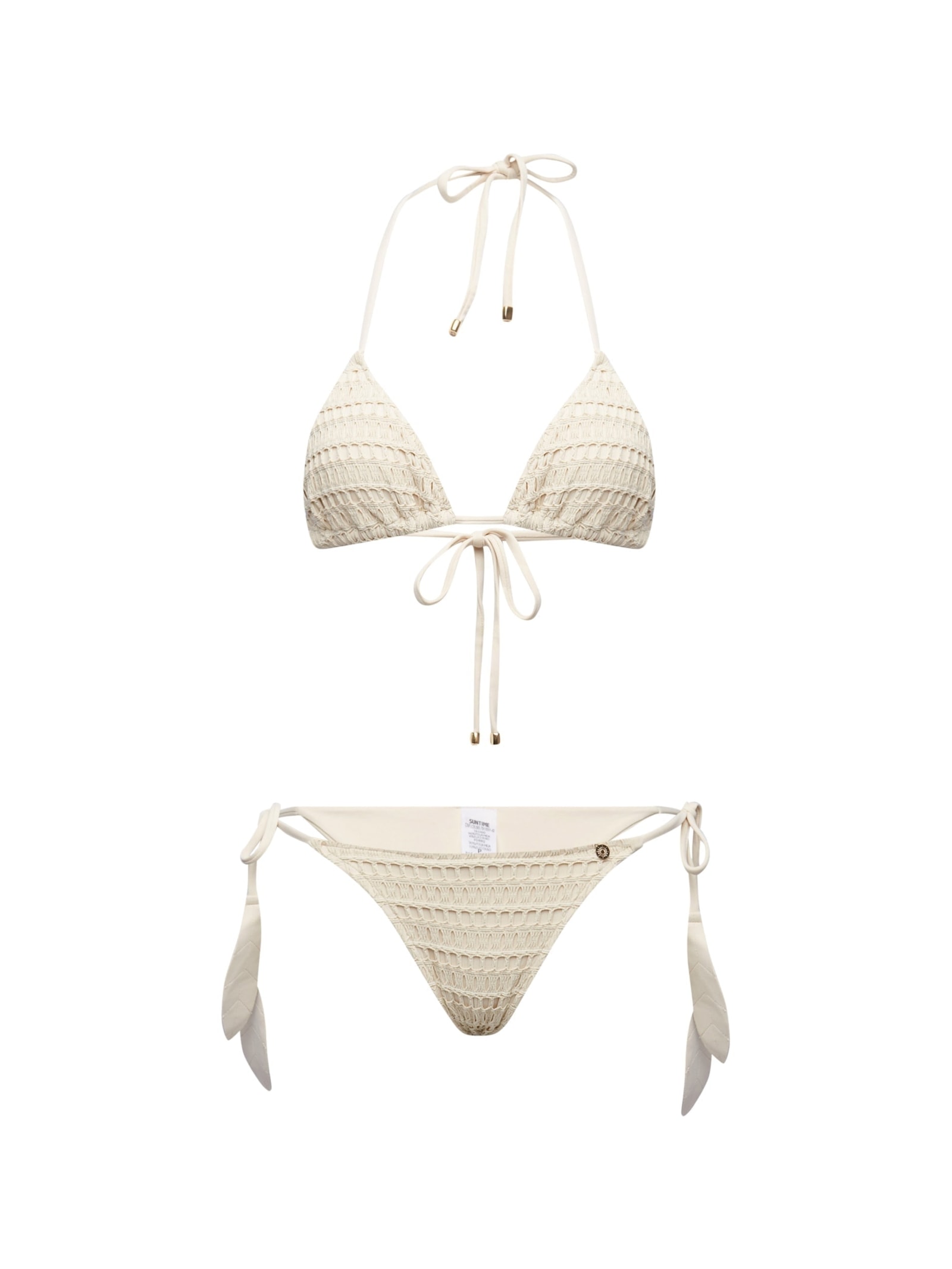 top biquíni Triângulo Magnólia Areia Suntime