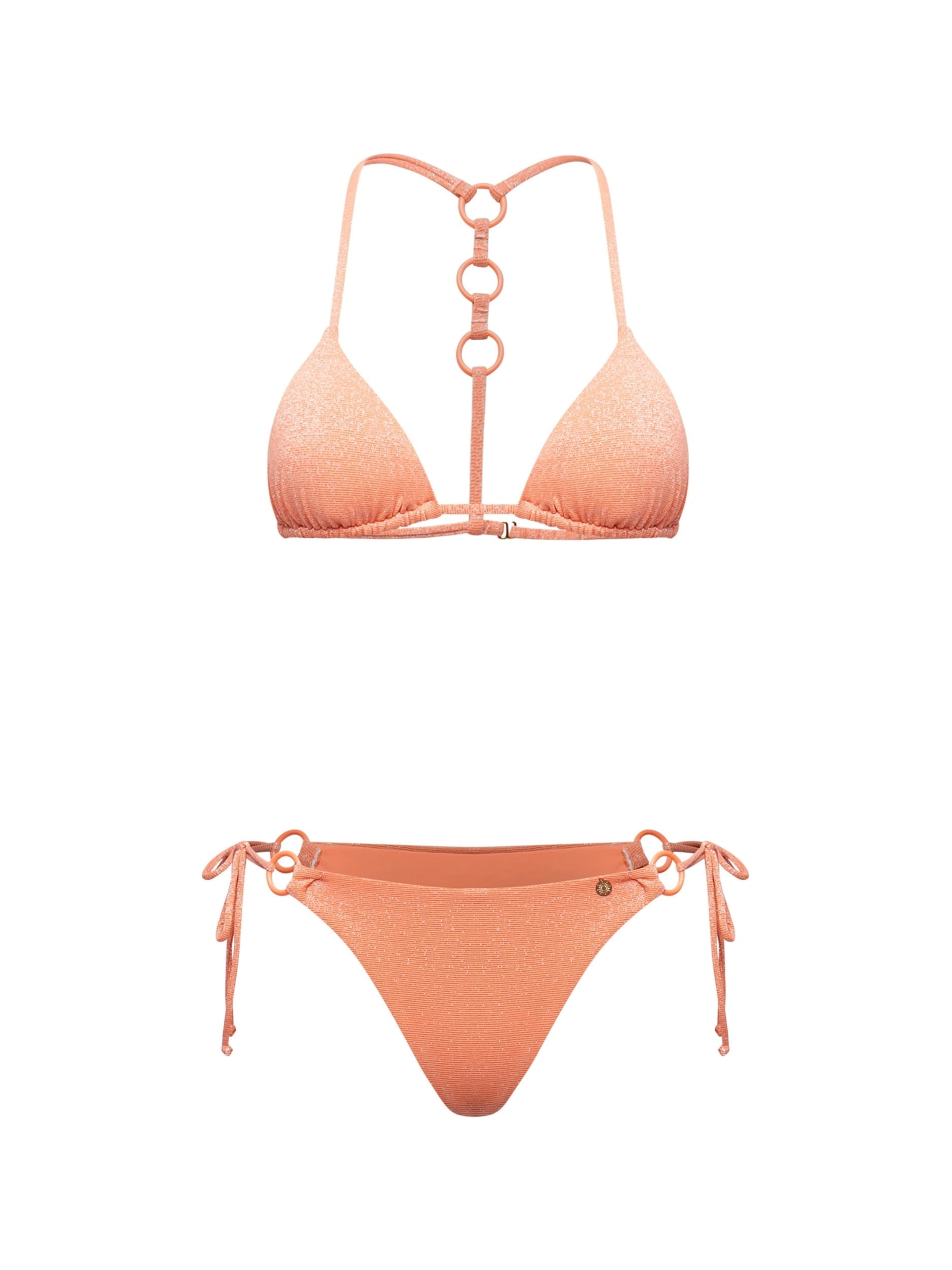 top biquíni Triângulo Valentina Serena Laranja Suntime