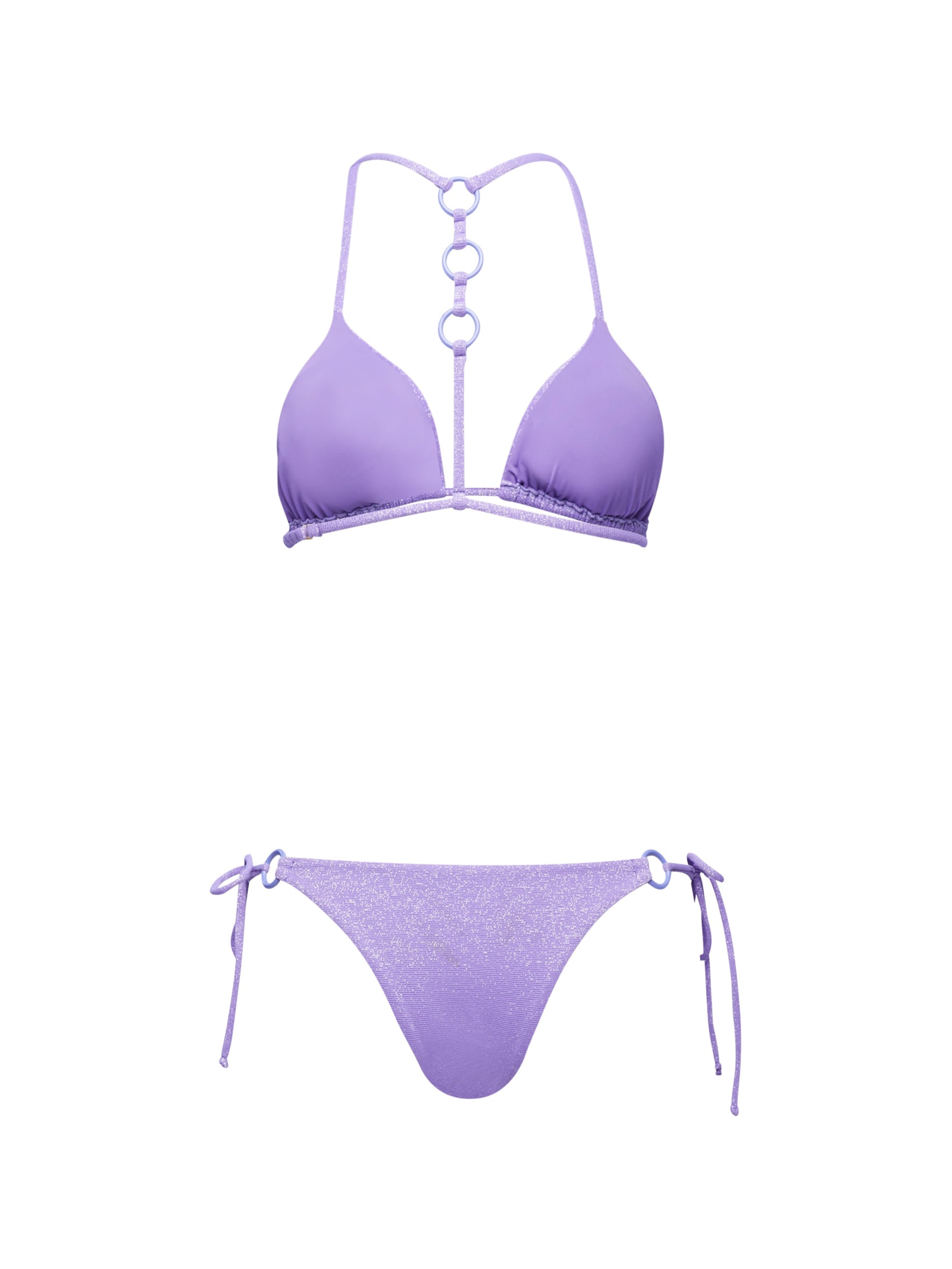 top biquíni Triângulo Valentina Serena Roxo Suntime