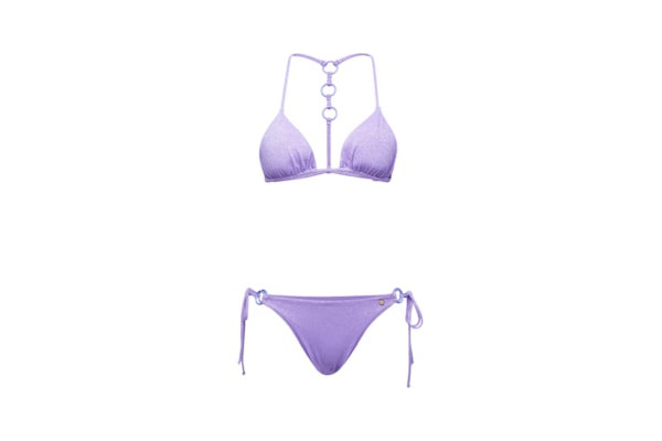 top biquíni Triângulo Valentina Serena - Roxo