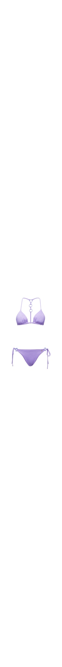 top biquíni Triângulo Valentina Serena - Roxo