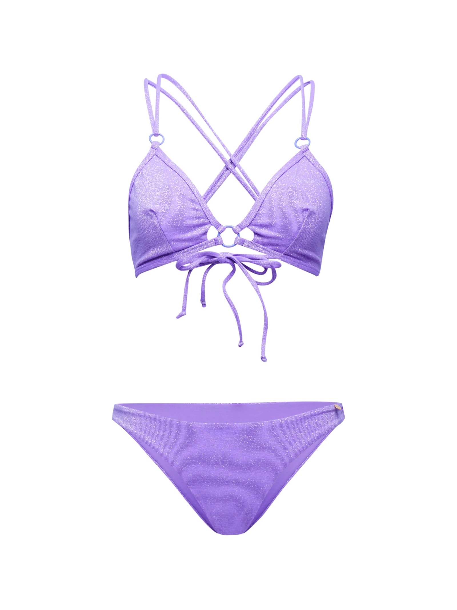 top biquíni Triângulo Zoe Serena Roxo Suntime