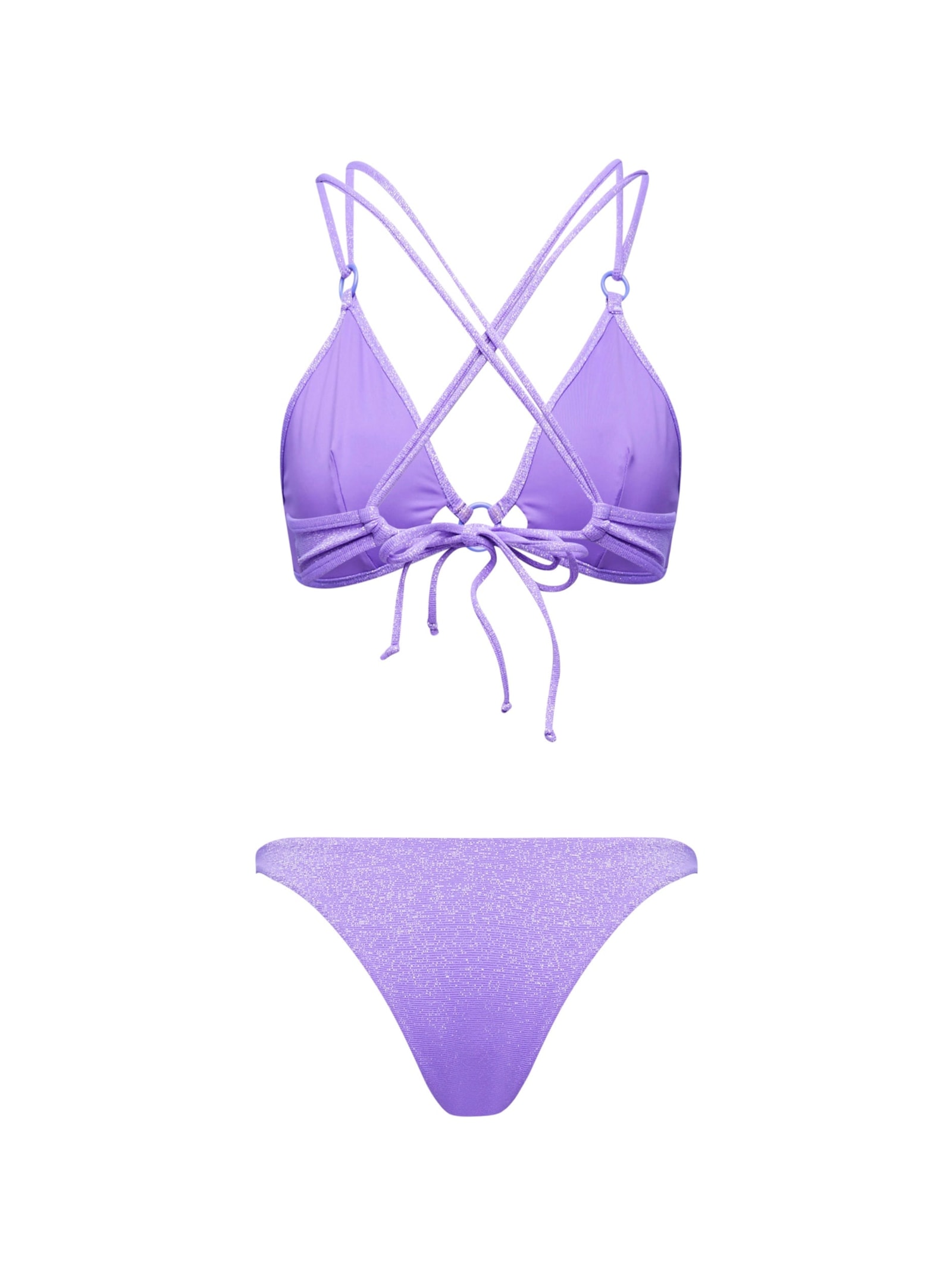 top biquíni Triângulo Zoe Serena Roxo Suntime