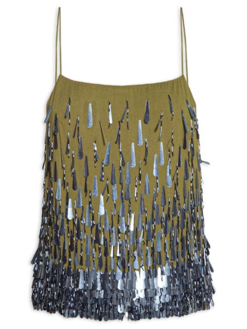 Top Bordado Night – Verde