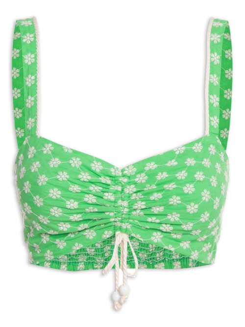 Top Bordado – Verde