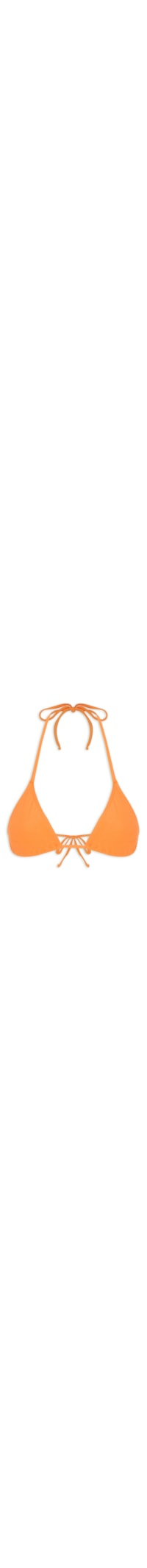 Top Busto Cortininha - Laranja