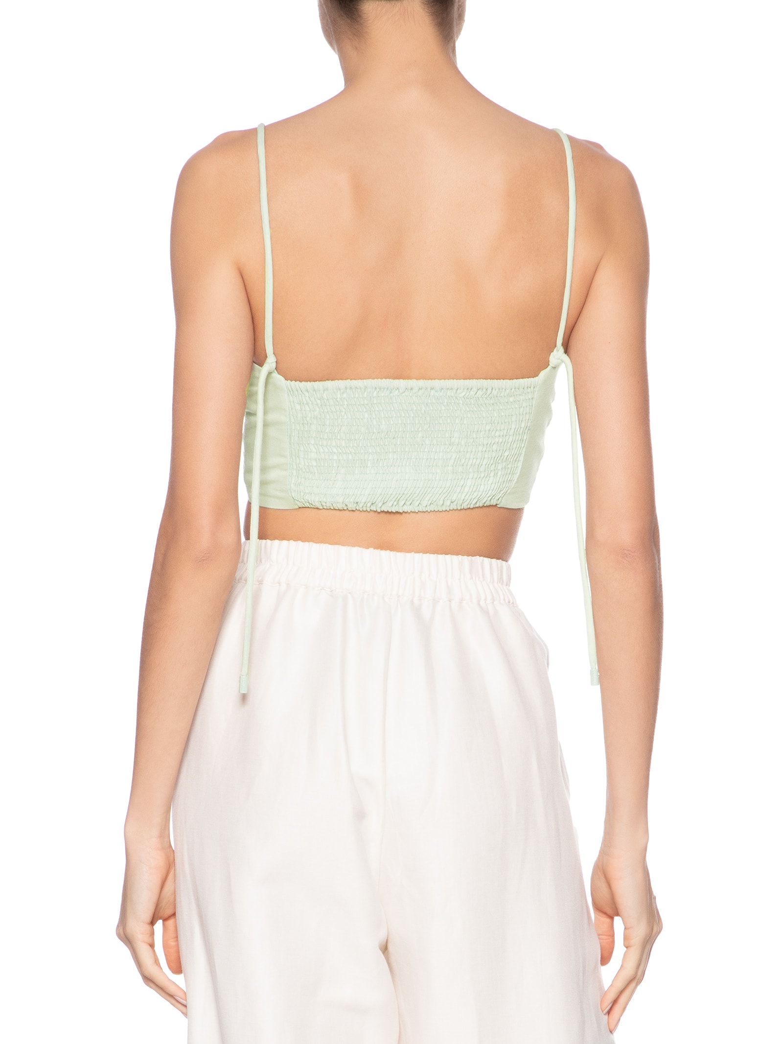 Top Busto Cruzado Brisa Verde Animale