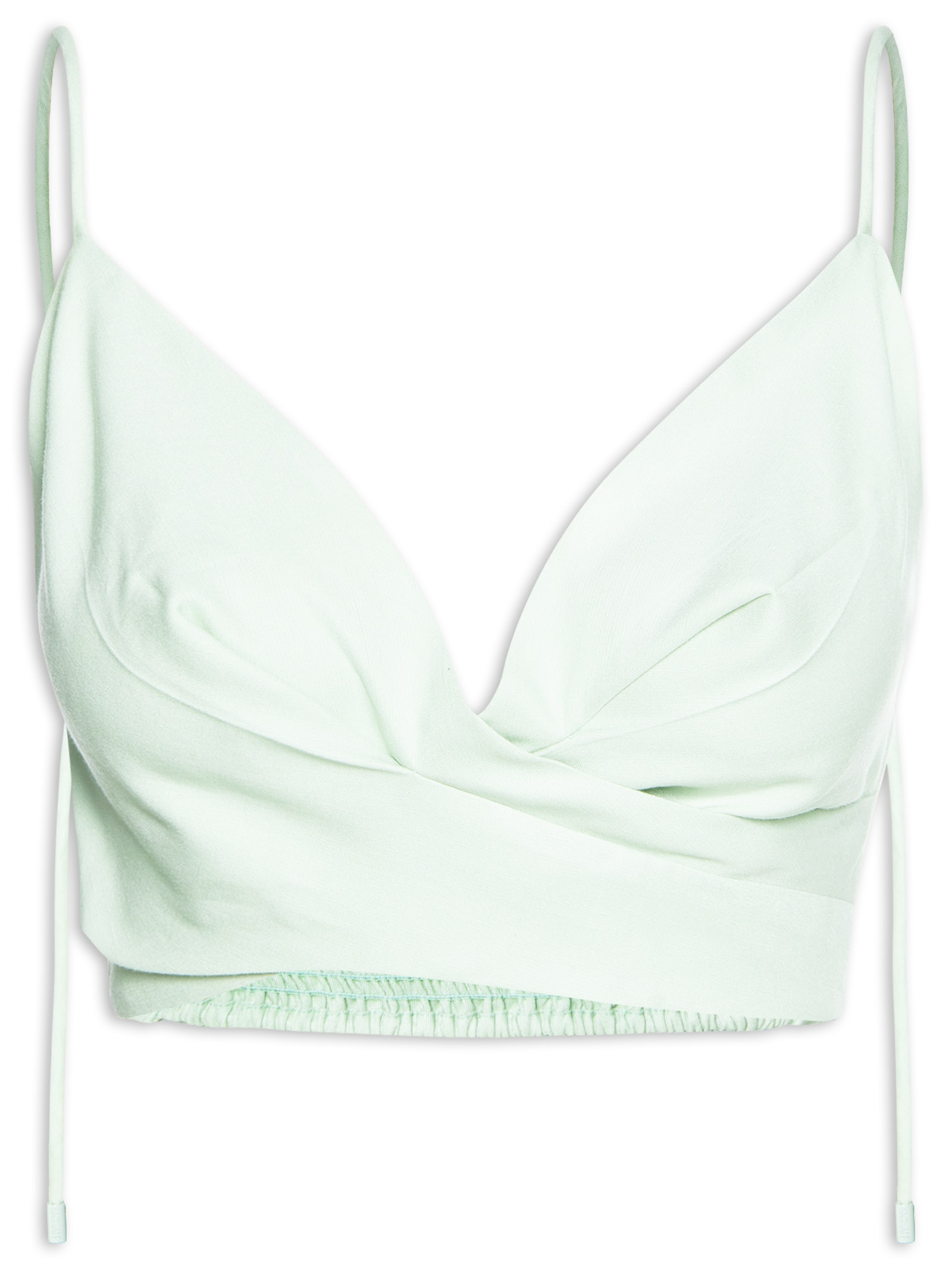 Top Busto Cruzado Brisa Verde Animale