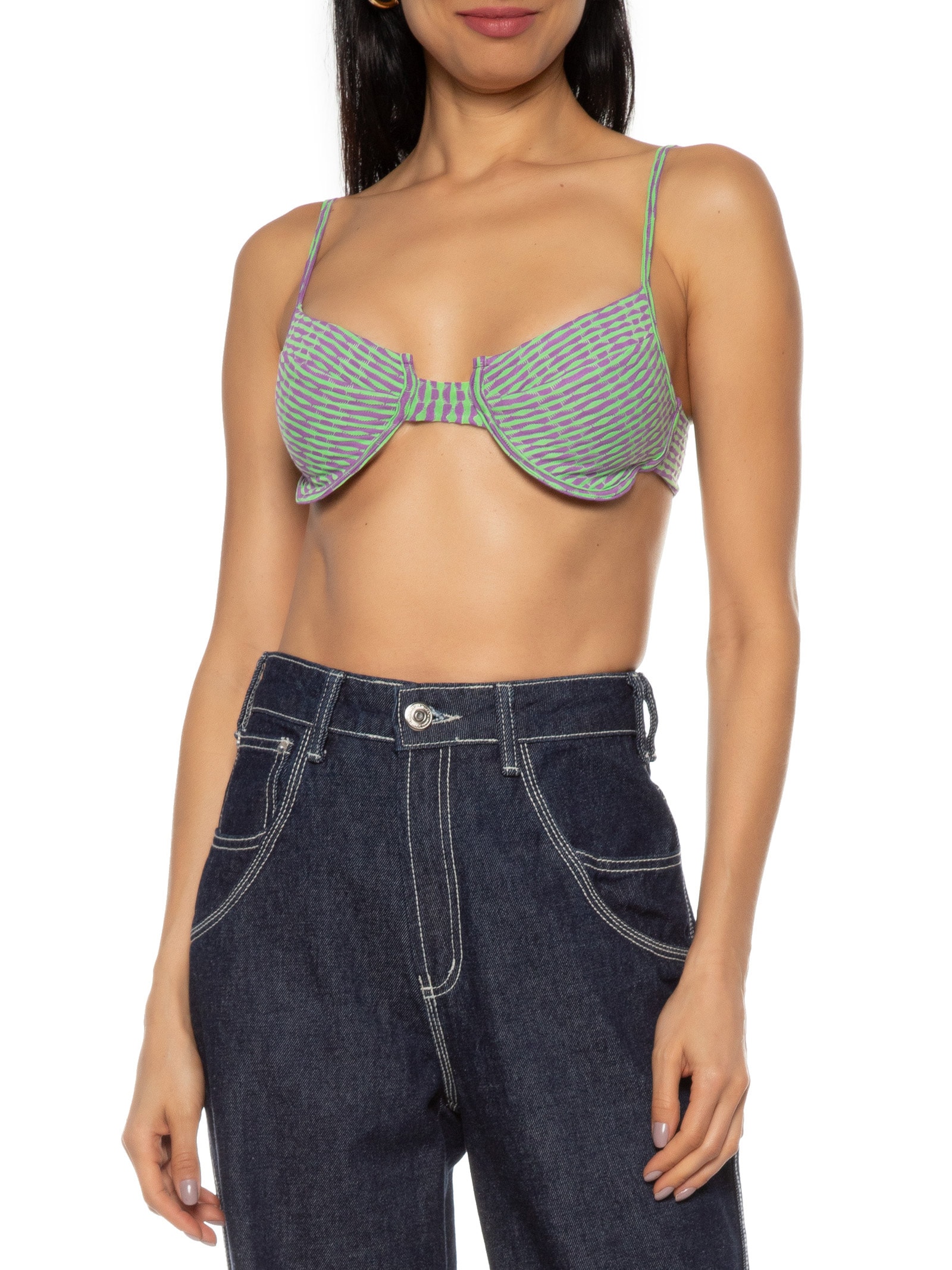 Top Busto Estruturado Roxo Market 33