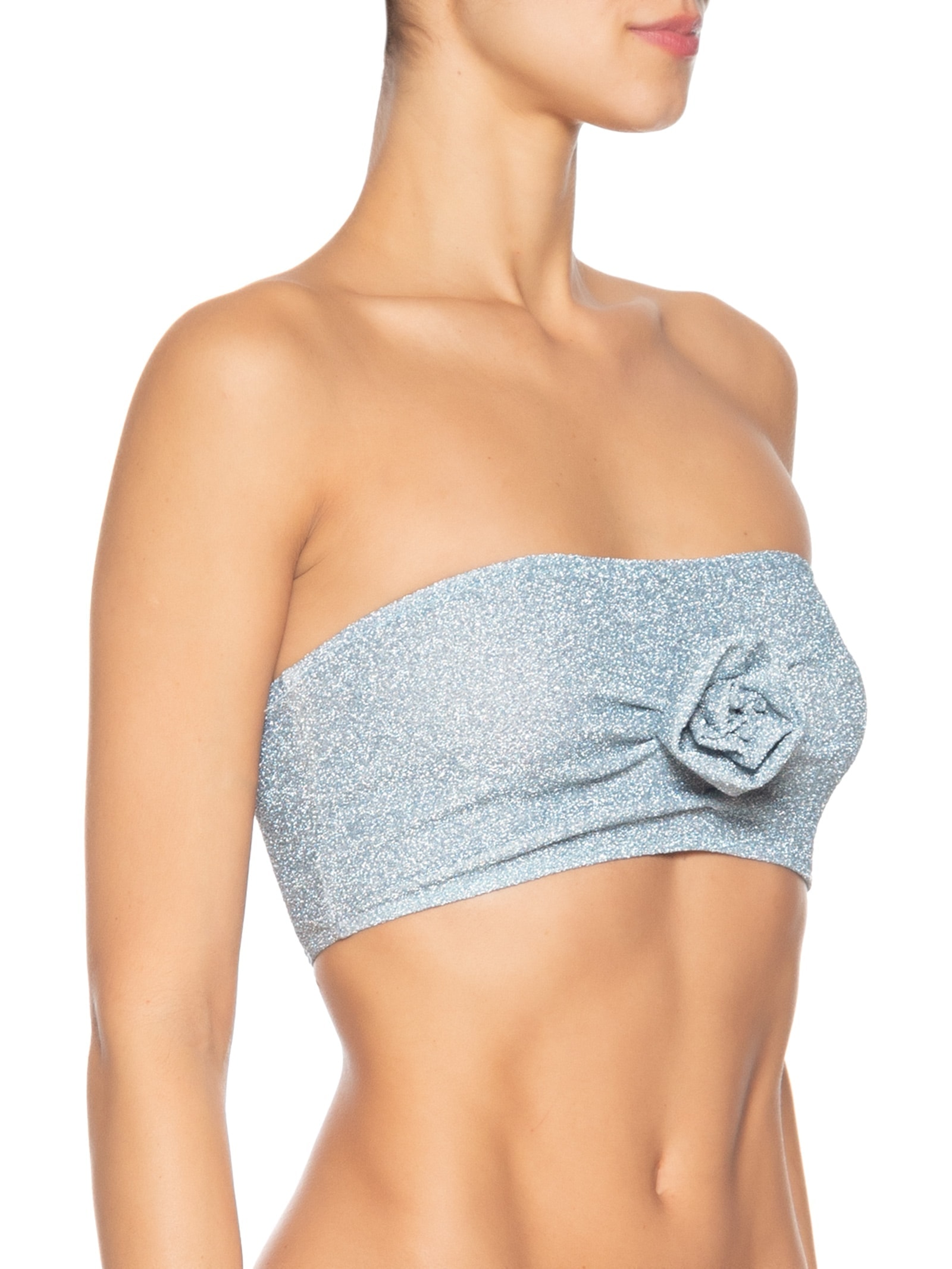 Top Carnaval Em Lurex Azul Market 33