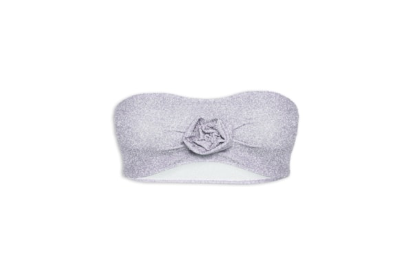 Top Carnaval Em Lurex - Roxo