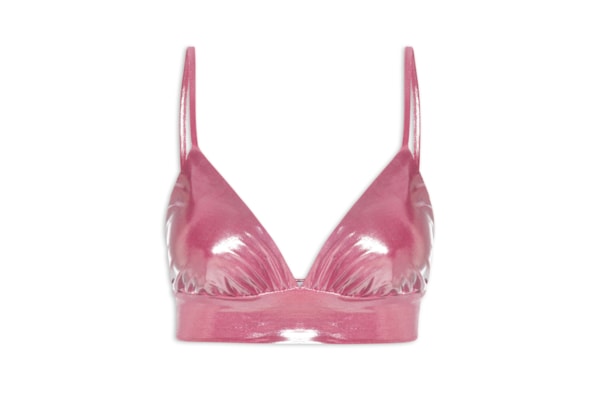 Top Carnaval Metalizado - Rosa