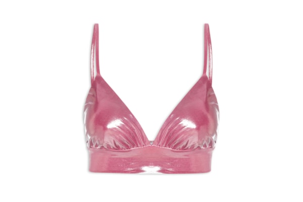 Top Carnaval Metalizado - Rosa