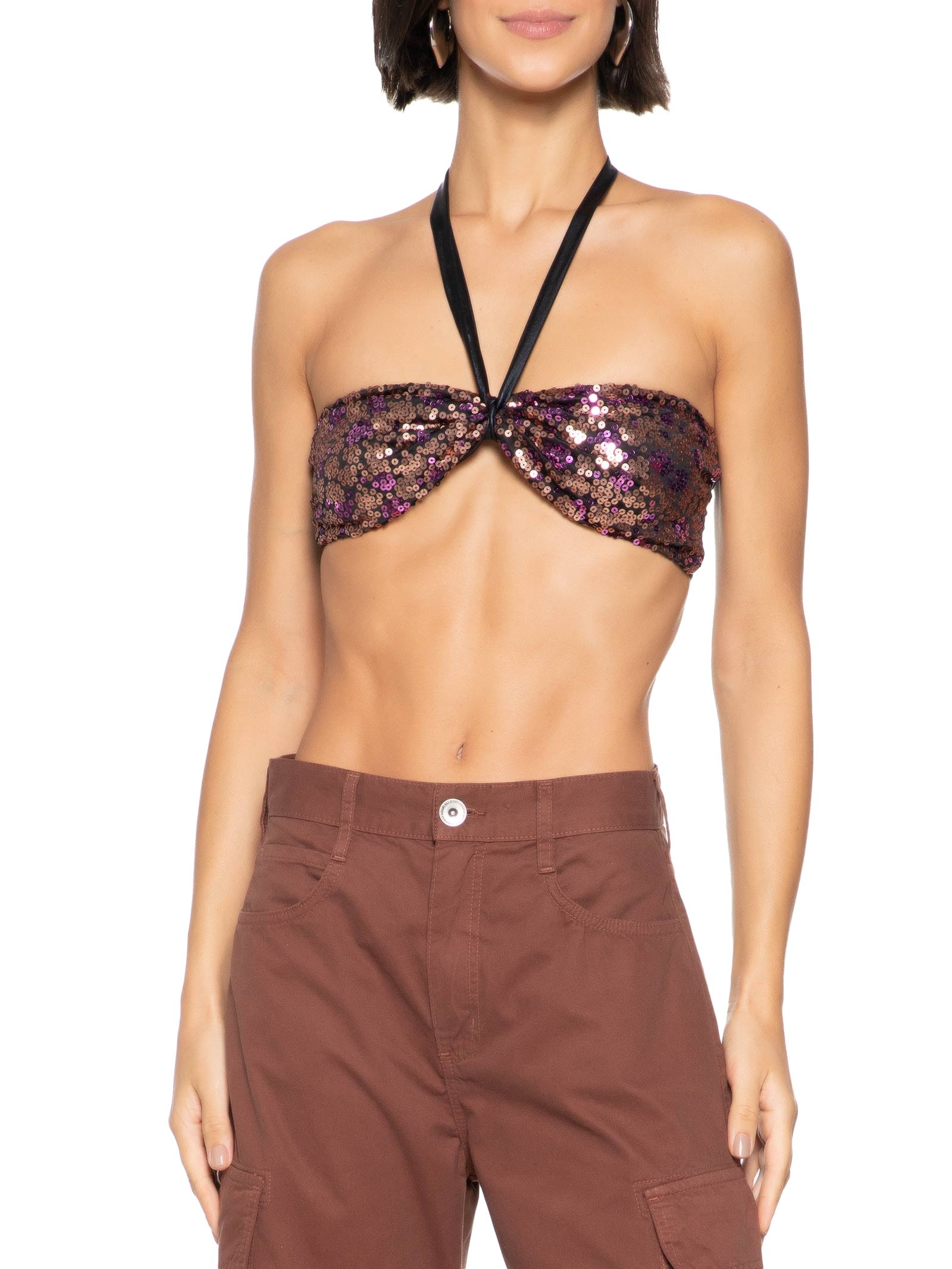 Top Carnaval Tomara Que Caia Paetê Rosa Market 33