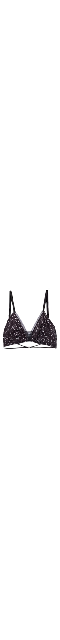Top Celeste - Preto