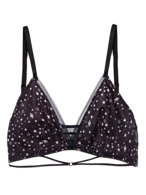 Top Celeste – Preto