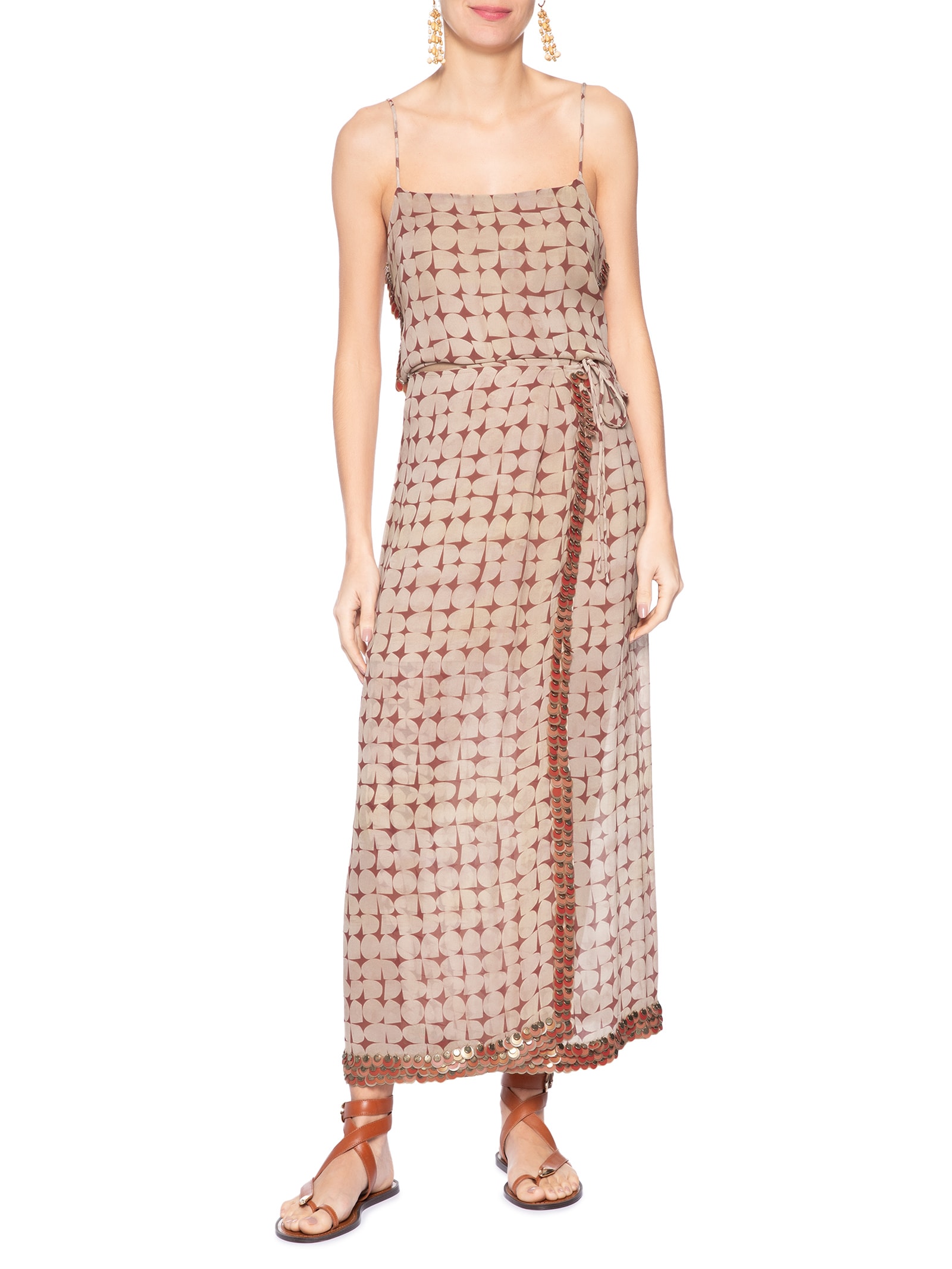 Top Com Barra Bordada Rosa Animale
