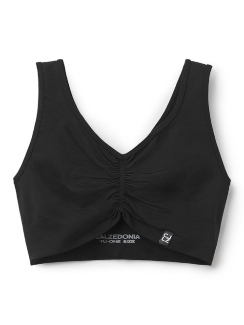 Top Com Efeito Modelador – Preto