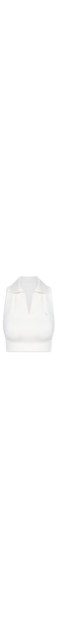 Top Com Gola Seamless - Off White