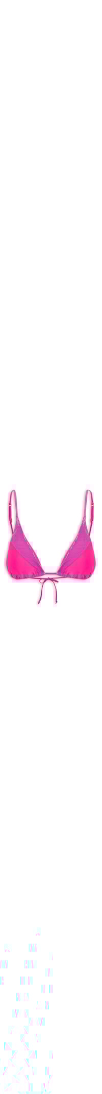 Top Cortininha Com Recorte Em Tela Alça - Rosa