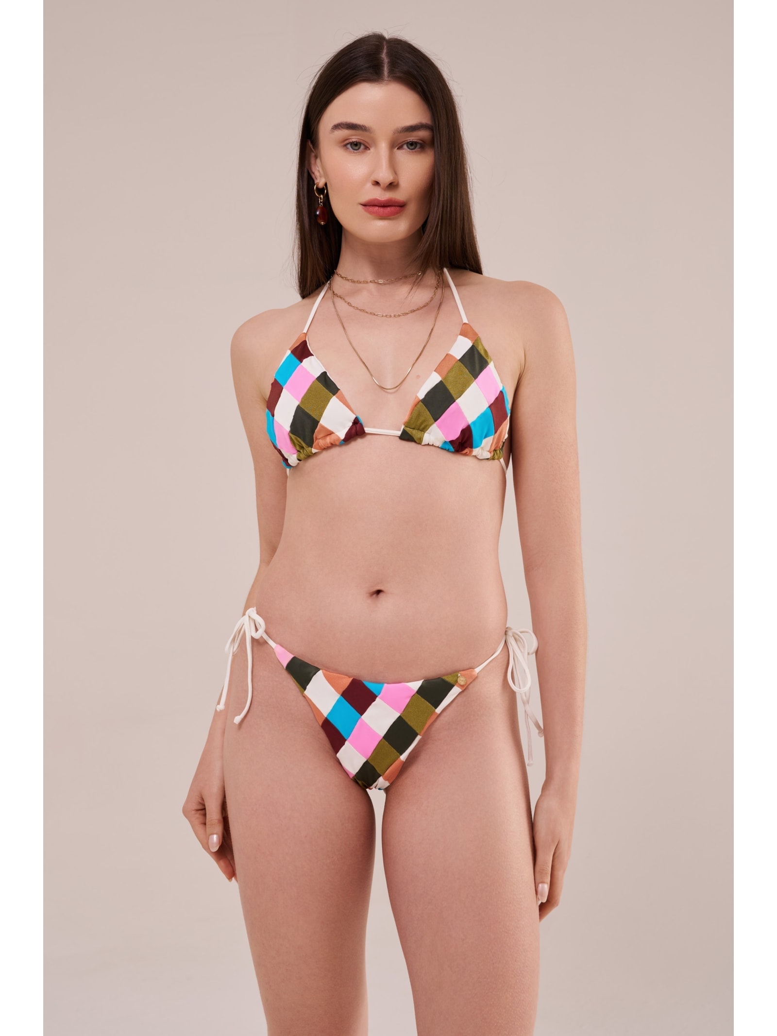 top cortininha gisele patchwork Suntime