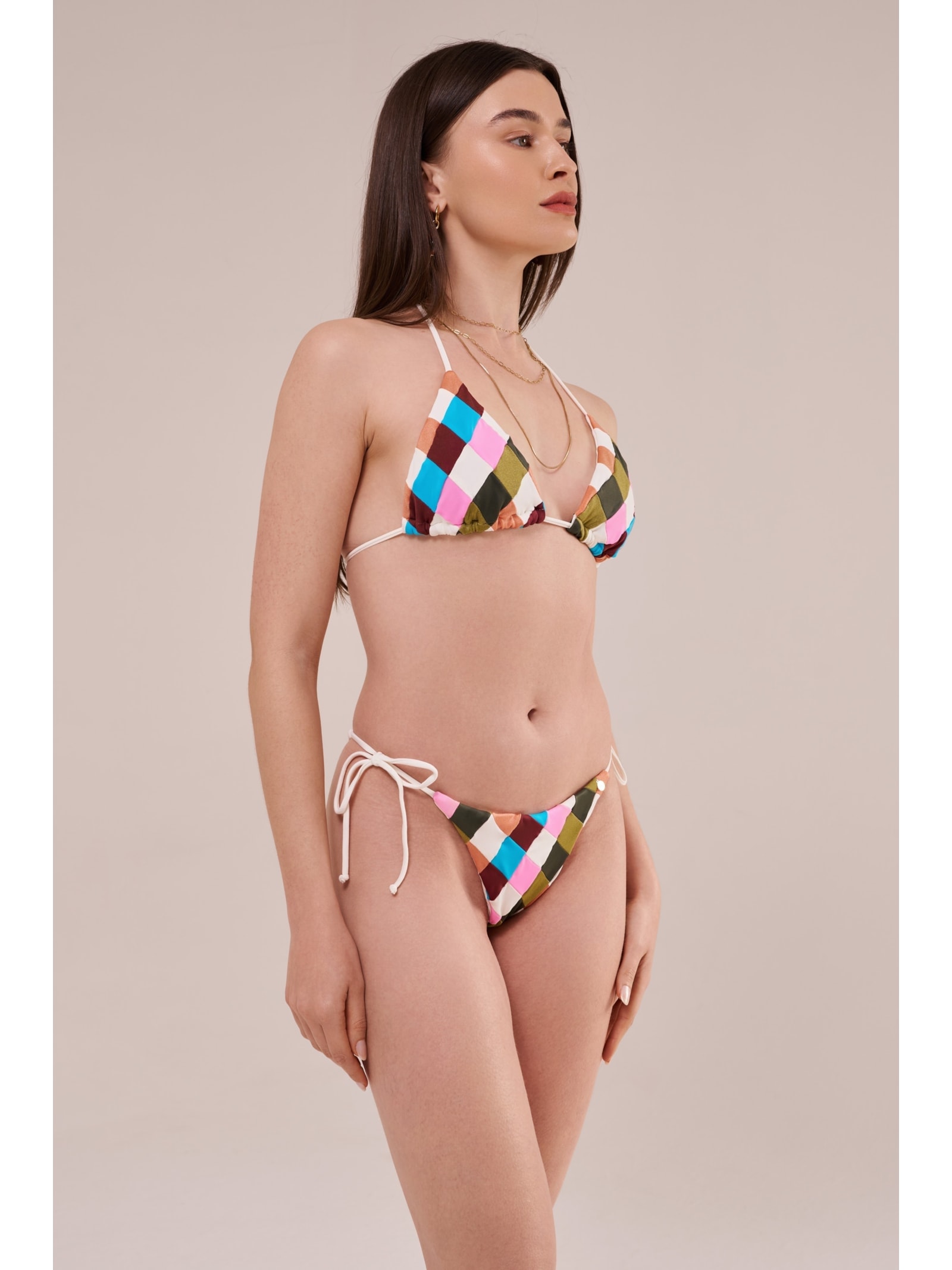 top cortininha gisele patchwork Suntime