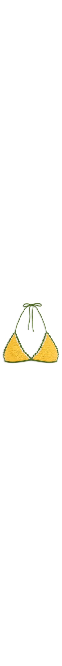 Top Cortininha Livia - Amarelo
