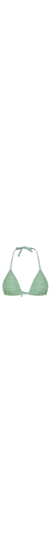 Top Cortininha Viés Mesh Malibu - Verde