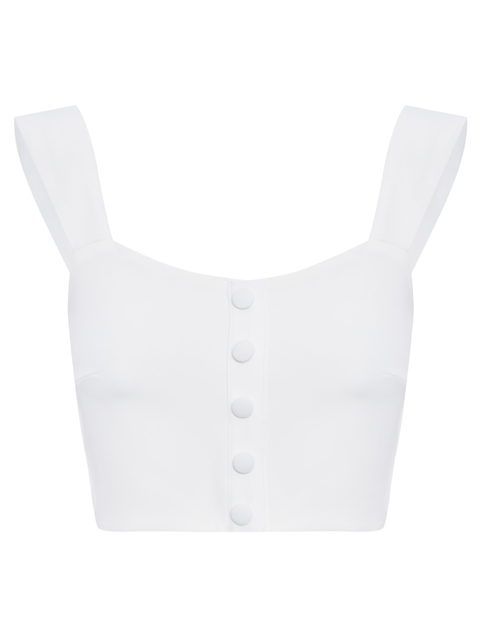 Top Cropped Com Botões Off White Market 33