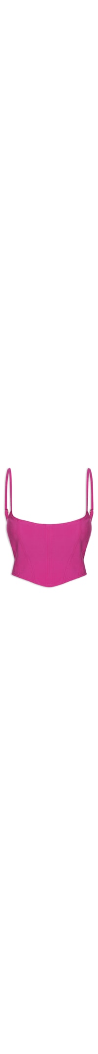 Top Cropped Corset - Rosa