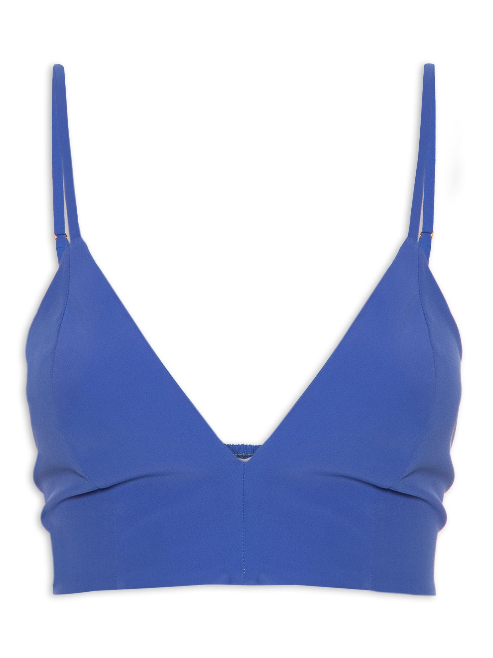 Top Cropped Cortininha Azul Market 33