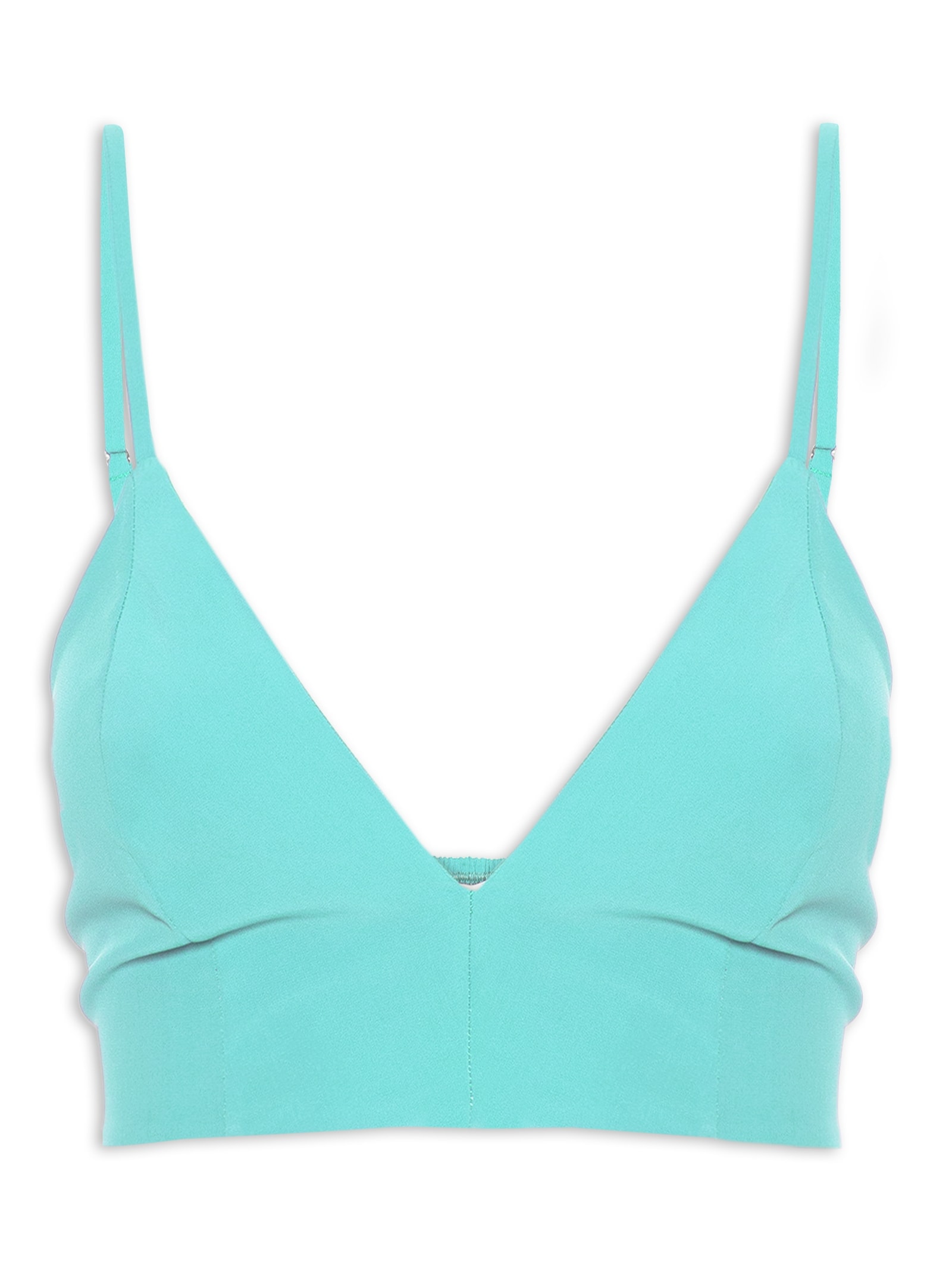 Top Cropped Cortininha Azul Market 33