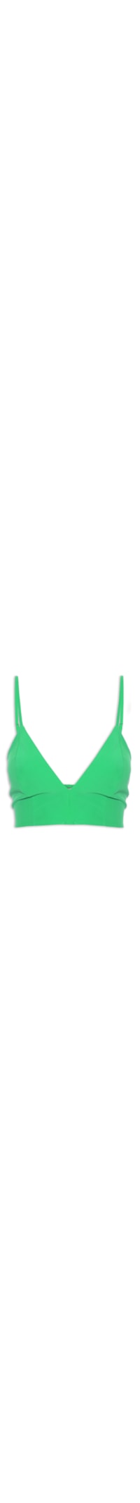 Top Cropped Cortininha - Verde