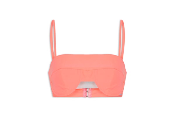 Top Cropped De Alças - Laranja