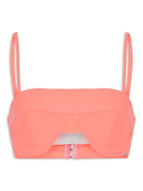 Top Cropped De Alças – Laranja