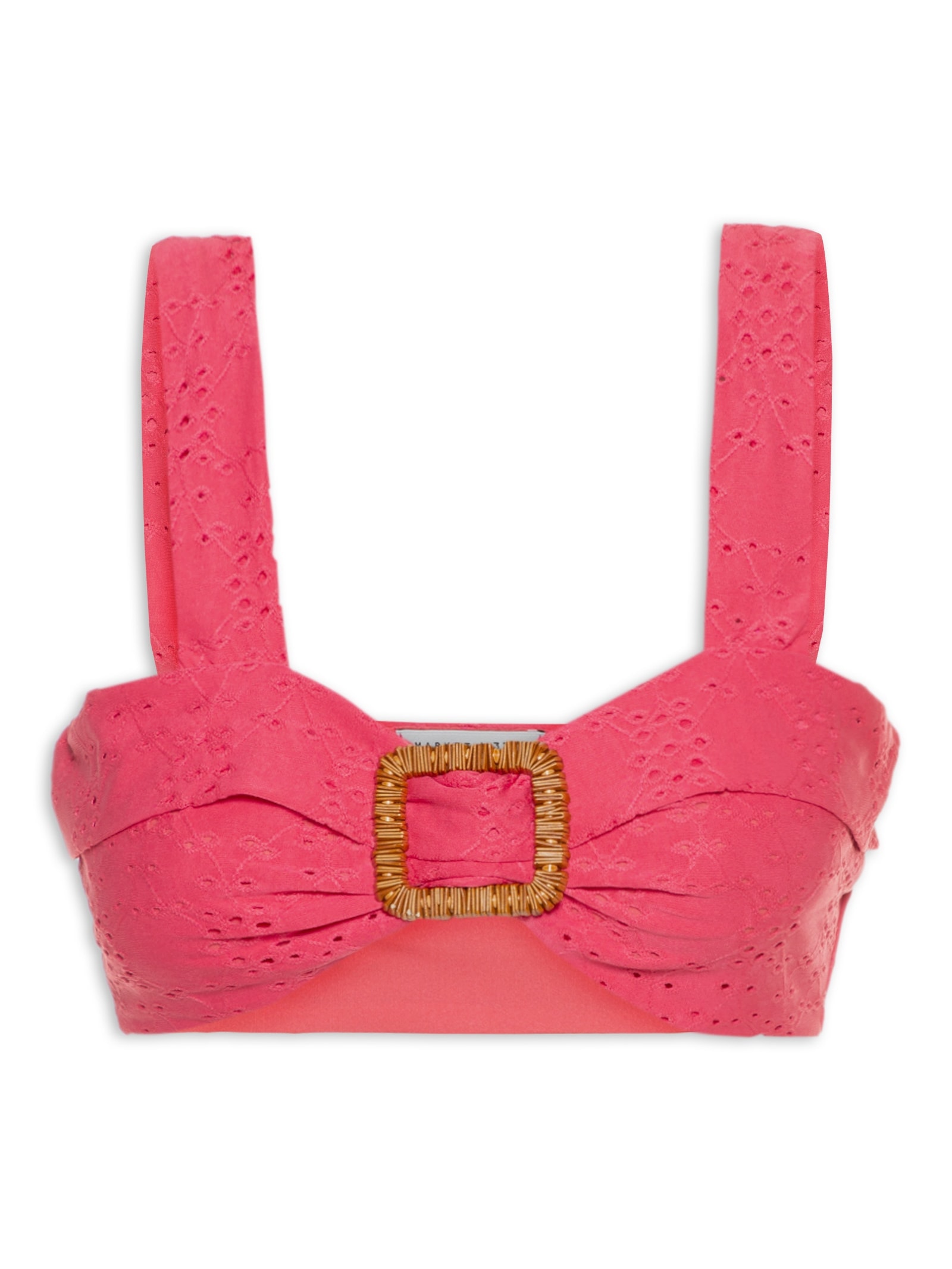 Top Cropped Feminino Malha Laise Rosa Market 33